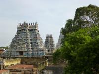 Temples Trichi, Inde du sud